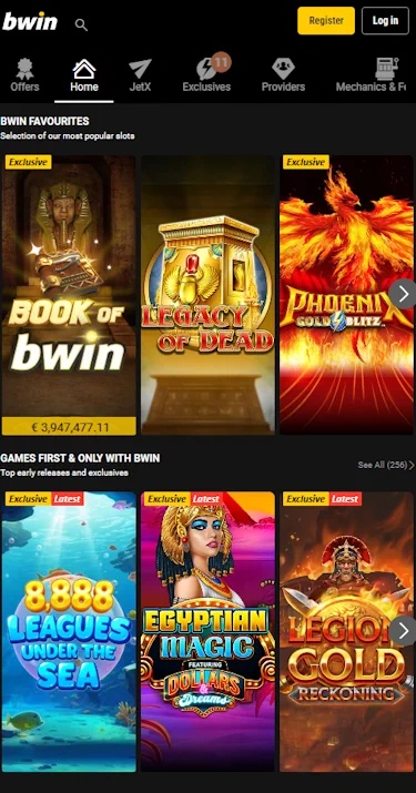bWin Casino Online